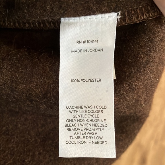 ALPINE DESIGN Women's Wayfarer Fleece Shirt Jacket. Chocolate Brown. Size XXL. - Picture 8 of 13